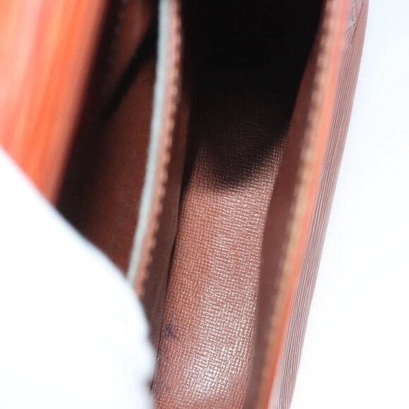 LOUIS VUITTON Epi Saint Cloud PM Shoulder Bag Brown M52213 LV Auth 128429 - Picture 11 of 16